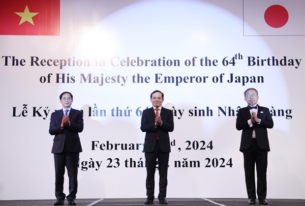 64th birthday of Japanese Emperor marked in Hanoi